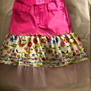 This custom made skirt is 15” long and a 20” waist.